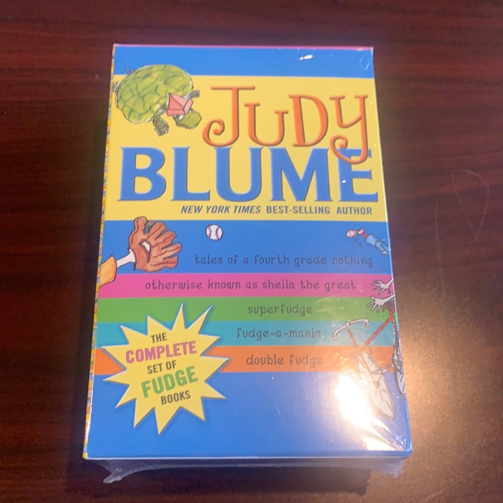 NEW set of Judy Blume books